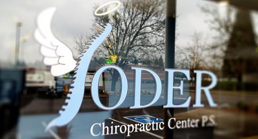 Yoder Chiropractic Center Exterior Office Window